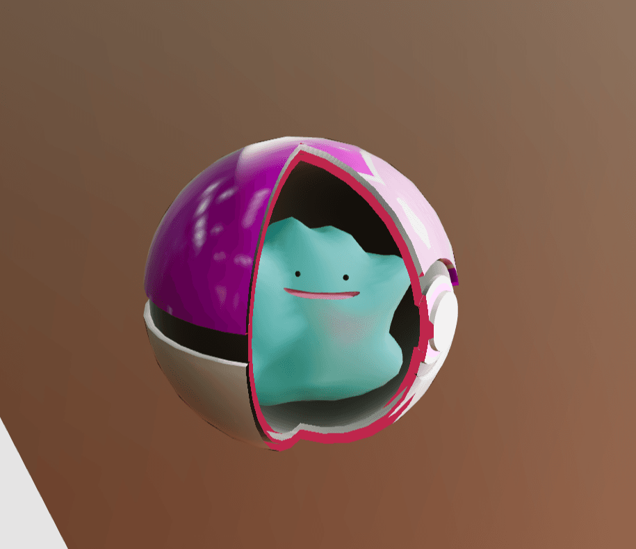 Sliced Model + Wobble Shader