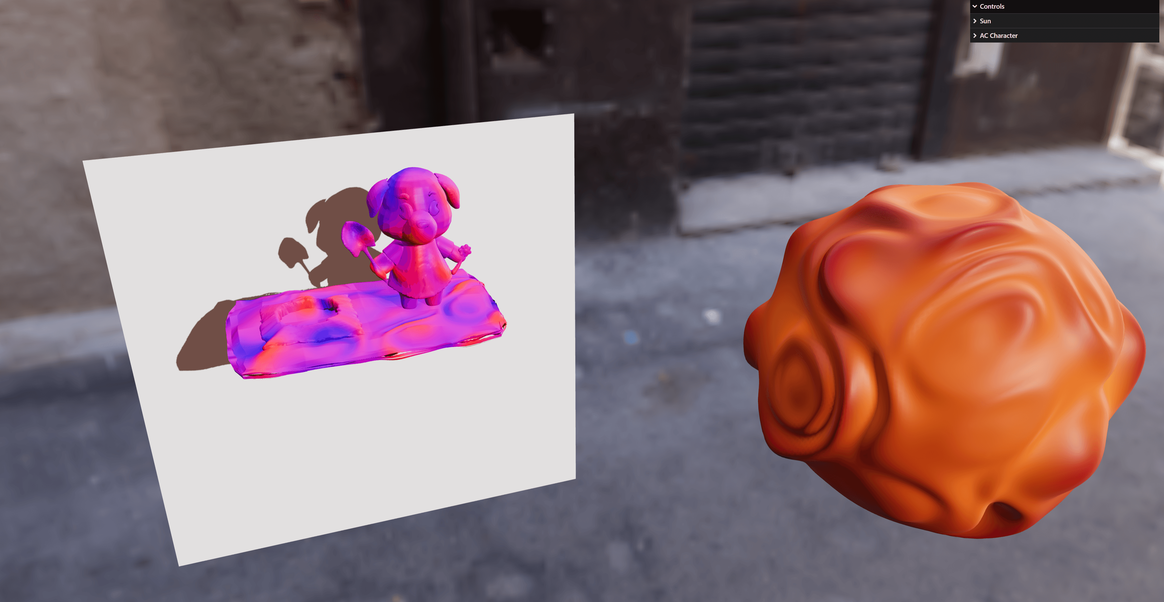 Wobble Material (PBR + GLSL)